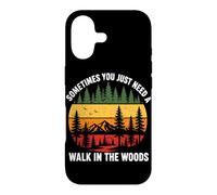 Sometimes You Just Need Walk In The Woods Retro Hiking Case for iPhone 17