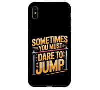 Sometimes You Must Dare To Jump Leap Training - Case for iPhone XS Max