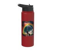 Somewhere Behind the Rainbow Stainless Steel Insulated Water Bottle