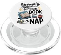 Somewhere Between a Book and a Nap Cozy Reading PopSockets PopGrip for MagSafe