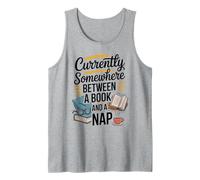 Somewhere Between a Book and a Nap Cozy Reading Tank Top