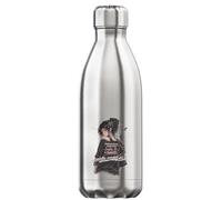 Somewhere Between Calm and Chaos Vacuum Insulated Thermal Water Bottle Silver