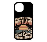 Somewhere Between Portland And The Coast - Adventure Case for iPhone 15