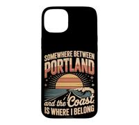 Somewhere Between Portland And The Coast - Adventure Case for iPhone 15 Plus