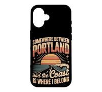 Somewhere Between Portland And The Coast - Adventure Case for iPhone 16