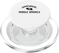 Somewhere in Middle America - Auggie Lamb PopSockets PopGrip for MagSafe