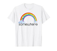 Somewhere is a Beautiful Rainbow Many Colors Wizard Wander T-Shirt