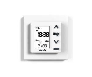 Somfy 1870904 Chronis Uno Wall Switch: 4 Buttons Timeless Design