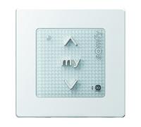 Somfy® smart home Smoove Origin IO wall transmitter including frame