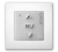 Somfy Smoove Origin RTS White Wall Remote Control
