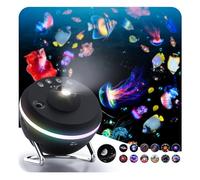 SOMKTN - Night Light Projector, 13 in 1 Planetarium Star Ceiling Projector with Timer, Meteor and 4 Variable Lighting Effects, Sky Light Bedroom Decor,