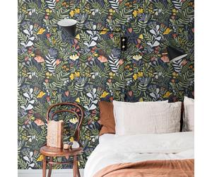 Sommarang Brittsommar Wallpaper Blue Galerie S55010