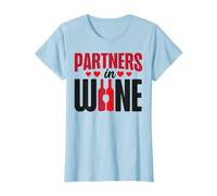 Sommelier Wine Drinking Tasting Pun Partners In Wine T-Shirt
