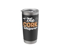 Sommelier Wine Drinking Tasting The Cork Whisperer Stainless Steel Insulated Tumbler