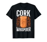 Sommelier Wine Drinking Tasting The Cork Whisperer T-Shirt