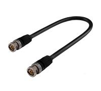 Sommer Cable 1.5 m 12G 6G SDI UHD BNC Video Cable HD-SDI (HDTV) SC-Vector 0.8/3.7 1x 0.80 mm² Video Cable BNC Connector NEUTRIK rearTWIST VTGX-0150-SW-SW