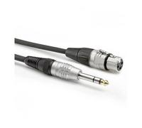 Sommer Cable HBP-XF6S-0900 Audio Adapter cable Black 9.00 m Jack t...
