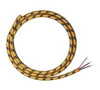 Sommer Club Series MKII Vintage Tweed Balanced Mic Cable. 75cm