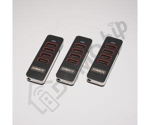 Sommer Pearl 4018 Black and Red Remote Controls 3 Pack