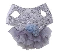 Sommer -Pet -Fill Princess Dress For Small Hedge High Times, Sweet and Attractive Pets Summer Clothing, Polyester/Gold/M. (XL)