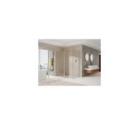 Sommer Walk In Shower Enclosure With Tray & Optional Return Panel 300mm Return Panel: Not Required, Enclosure Size (mm): 1400 x 700