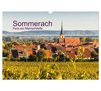 Sommerach - Pearl of the Main Loop UK-Version (Wall Calendar 2026 DIN A3 Landscape), CALVENDO 12 Month Wall Calendar