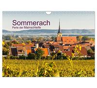 Sommerach - Pearl of the Main Loop UK-Version (Wall Calendar 2026 DIN A4 Landscape), CALVENDO 12 Month Wall Calendar
