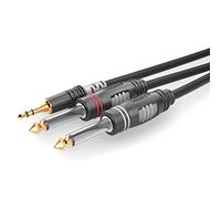 SommerCable HBA-3S62-0090 Jack Audio Connection Cable [1x Jack Plug 3.5 mm - 2x Jack Plug