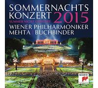 Wiener Philharmoniker / Mehta / R. Buchbinder – Summer Night Concert 2015 – CD (Sony Music)