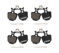 SOMMET 4 pairs Resin and Semi-Metallic Disc Brake Pads fit for FORMULA Oro Hydraulic K18 K24 PURO Bianco