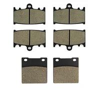 SOMMET Motorcycle front and rear brake pads for Kawasaki ZZR 1100 1990-2001