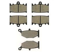 SOMMET Motorcycle front and rear brake pads for Suzuki GSR 600 2006-2010 / GSXR 400 2006-2008