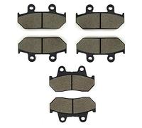 SOMMET Motorcycle front + rear brake pads for Honda GL 1500 Goldwing (1988-2000)