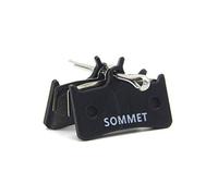 SOMMET Resin and Semi-Metallic Disc Brake Pads fit for Shimano XT M775 / M775-DH/XTR Pre-02 / Grimeca System 8 / Hope M4 / Sram 9.0 ZSPB25-1