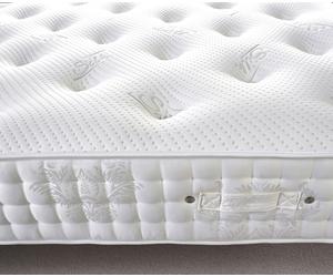 Somnior 2500 Natural Silk Pocket 7 Layer Memory Foam Mattress with Edge Support - Double 4FT6