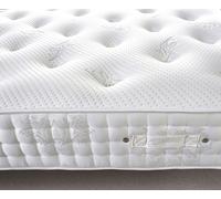 Somnior 2500 Natural Silk Pocket 7 Layer Memory Foam Mattress with Edge Support - Small Double 4FT