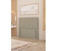 Somnior Alexas 54" Floor Standing Headboard Linen Fabric In Beige Beige
