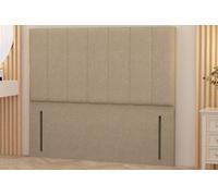 Somnior Austin Linen Fabric 54" Floor Standing Upholstered Divan Headboard In Beige Beige