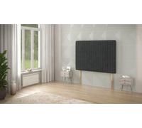 Somnior Beds Somnior 5Ft Eleanor King 32 Inches Tweed Charcoal Headboard With Wooden Struts