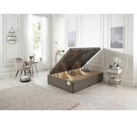 Somnior Beds Somnior 5Ft Millbank Ottoman Bed-Side Opening-Tweed Coffee