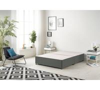 Somnior Beds Somnior Linen Grey Platform Divan Base - Small Single
