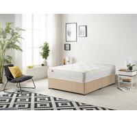 Somnior Beds Somnior Plush Beige Memory Foam Divan Bed With Mattress - King