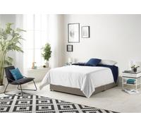 Somnior Beds Somnior Tweed Coffee Memory Foam Divan Bed With Mattress And 4 Drawers - Double