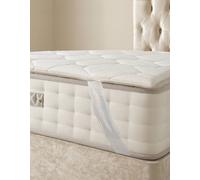 Somnior Cooling Mattress Topper Cool Soft Touch Prevents Overheating in White | Size: Small Single