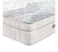 Somnior Cushioned 7 Zone Pocket Spring Motion Isolation Mattress 28cm in White | Size: Single Somnior White Single