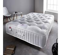 Somnior Diamond 3000 Medium Firm Pocket Spring Mattress Two Sided in White | Size: Double