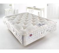 Somnior Elizabeth Two Sided Medium Soft & Medium Firm Mattress Natural Fillings in White | Size: Single