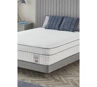 Somnior Gel Memory Foam Hybrid High Loft Pocket Mattress for Extra Support Pressure Relieving Made in UK in White | Size: Small Single