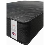 Somnior Obsidian 7 Zone Pocket Spring Motion Isolation Black Mattress 28cm | Size: Single Somnior Black Single