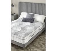 Somnior Pocket Spring Memory Foam Mattress 2FT6 Small Single, Medium Firm in White | Size: Small Single Somnior White Small Single